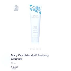 Mary Kay naturally purifying cleanser